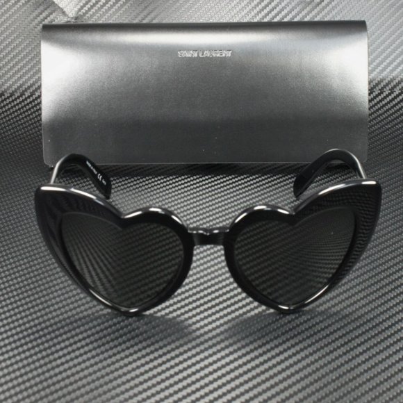 Saint Laurent Women\'s Black and Grey Sunglasses!